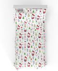 Hello Kitty Holiday & Christmas Bedding Super Soft 100% Cotton Flannel Sheet Set, Twin, (Officially Licensed Product) by