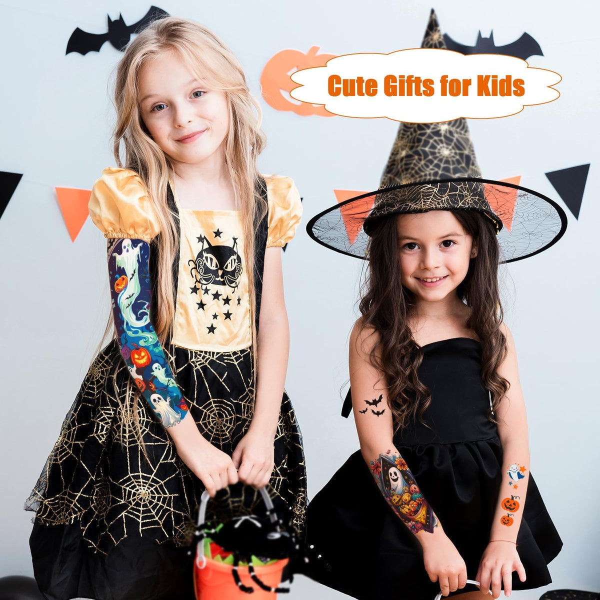 Kids Full & Half Arm Temporary Tattoo Sleeves