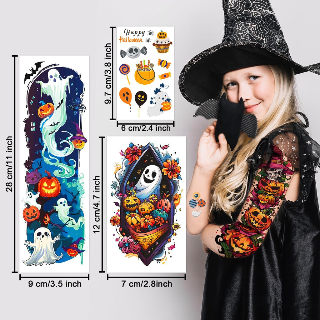 Kids Full & Half Arm Temporary Tattoo Sleeves